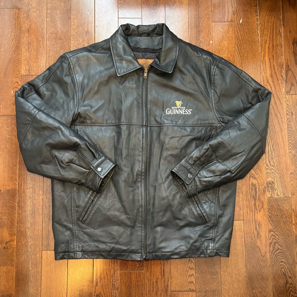 Guinness 100% Leather Jacket
